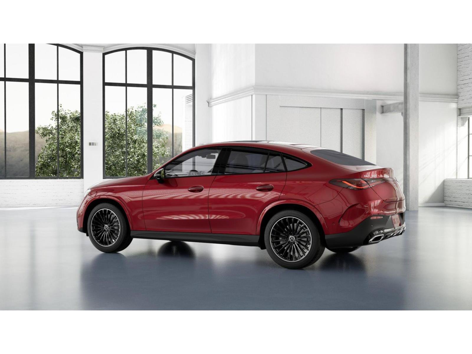 New 2027 MANUFAKTUR Patagonia Red Metallic Mercedes-Benz GLC 300 Coupe image 31