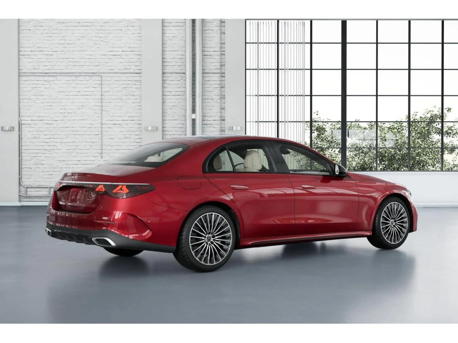 New 2026 MANUFAKTUR Patagonia Red Metallic Mercedes-Benz E 350 image 19
