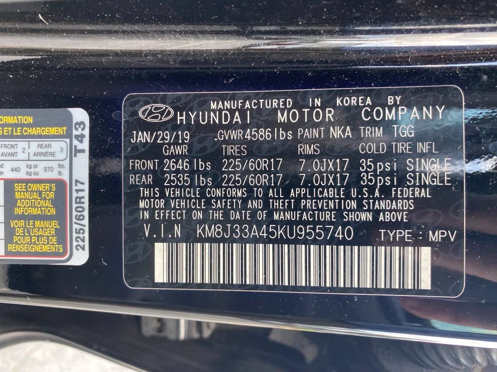 Used 2019 Black Hyundai Value image 19