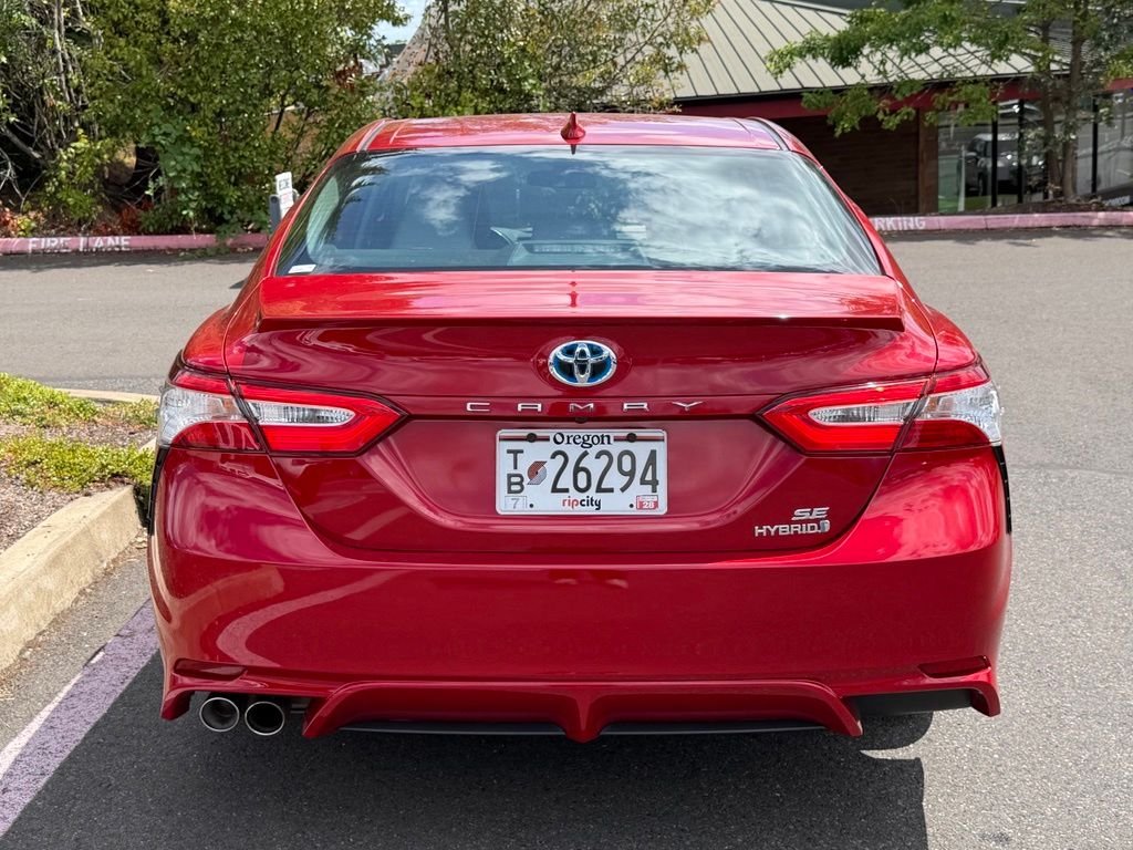 Used 2020 Red Toyota SE image 6