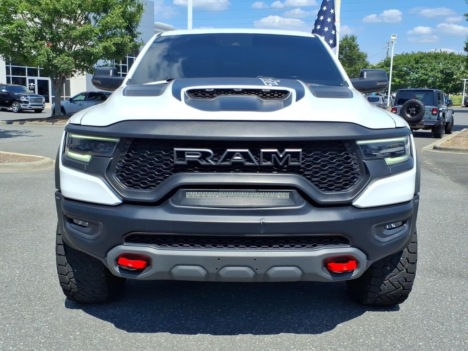 Used 2021 Bright White Clearcoat Ram TRX image 14