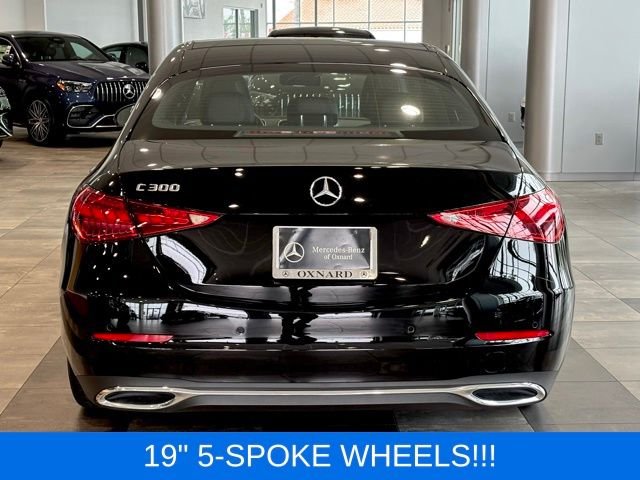Certified Used 2025 Black Mercedes-Benz C 300 image 4