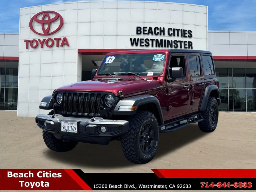 Used 2021  Jeep Unlimited Willys image 6