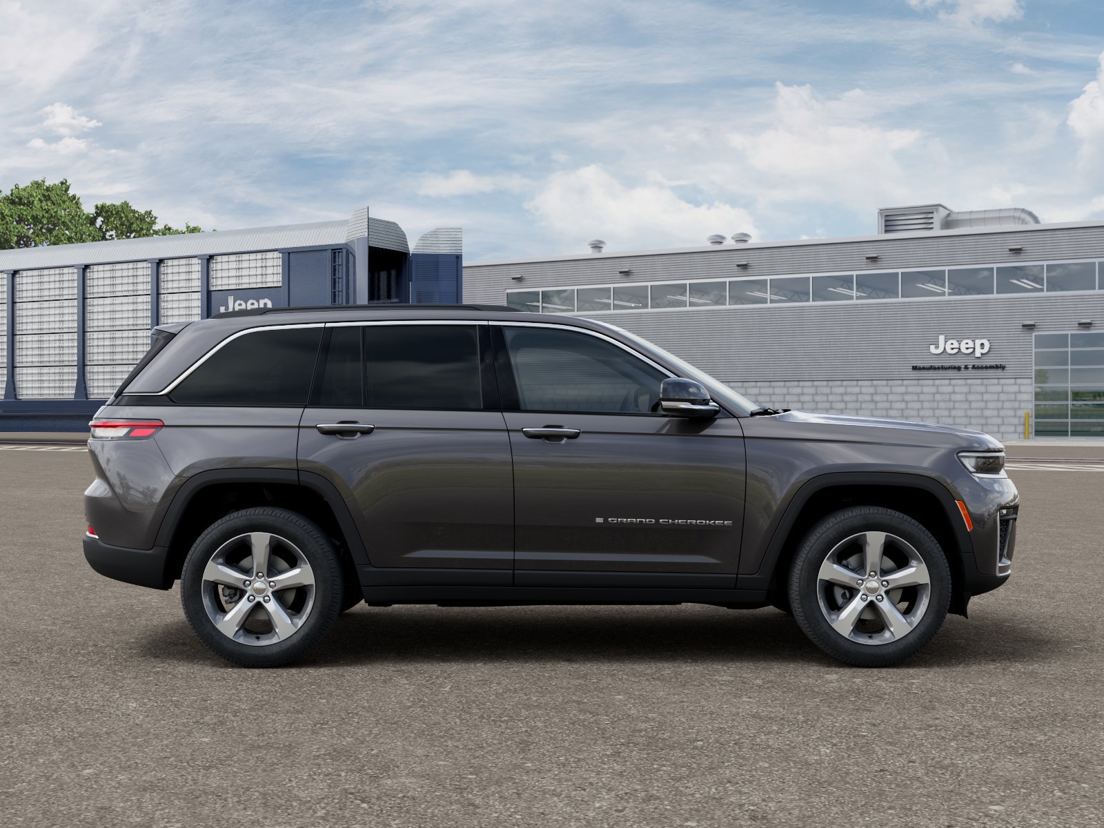 New 2026 Baltic Gray Metallic Clear-Coat Exterior Paint Jeep Limited image 32