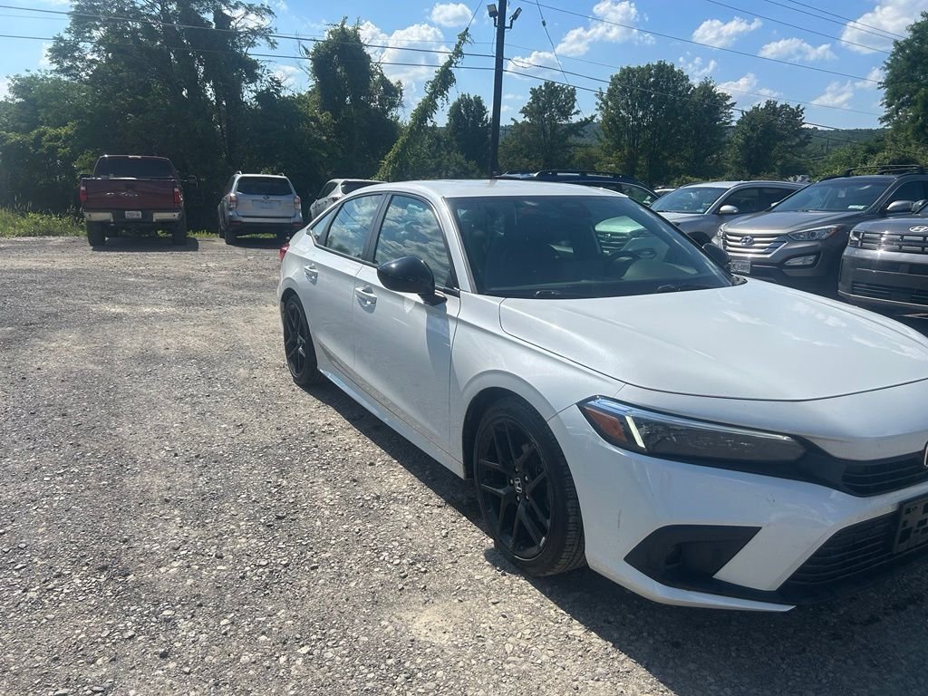 Used 2023 Platinum White Pearl Honda Sport image 7