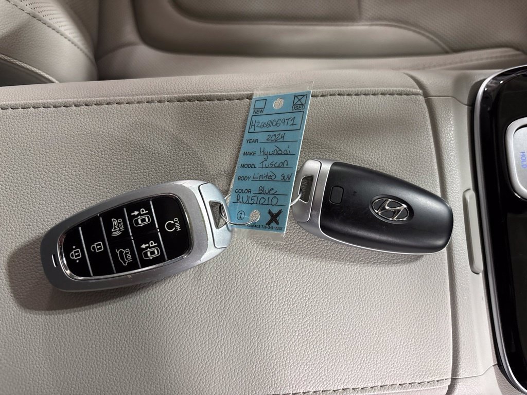 Certified Used 2024 Blue Hyundai Limited image 34