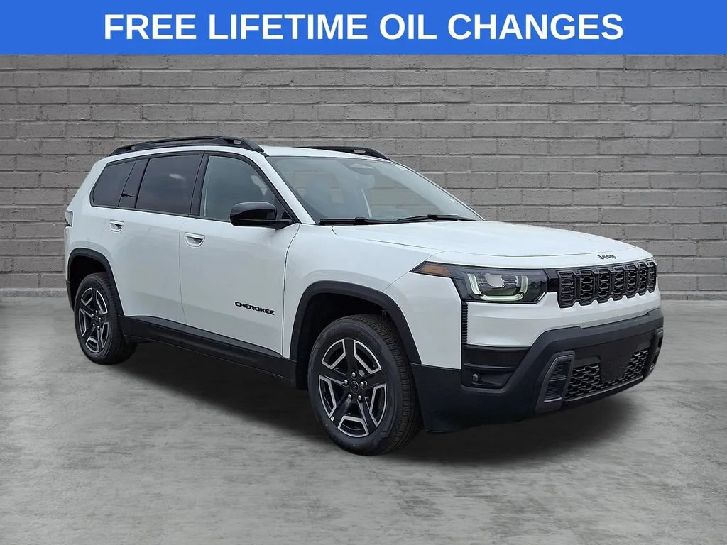New 2026 Bright White Clearcoat Jeep Laredo image 1