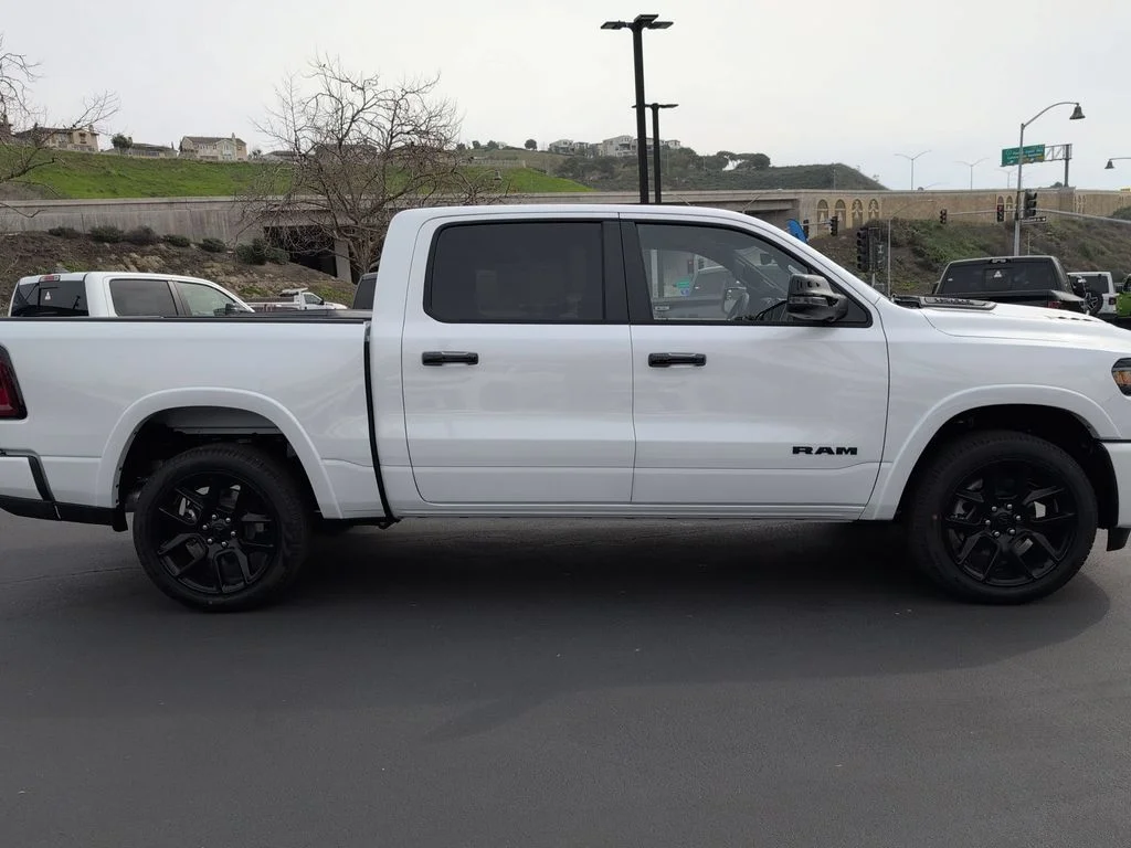 New 2026 Ivory White Tri-Coat Pearl-Coat Exterior Paint RAM Laramie image 4