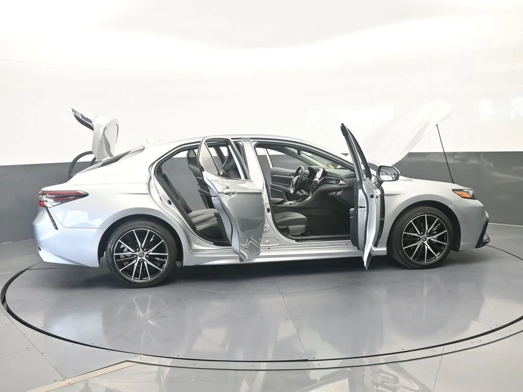 Used 2024 Celestial Silver Metallic Toyota SE image 66