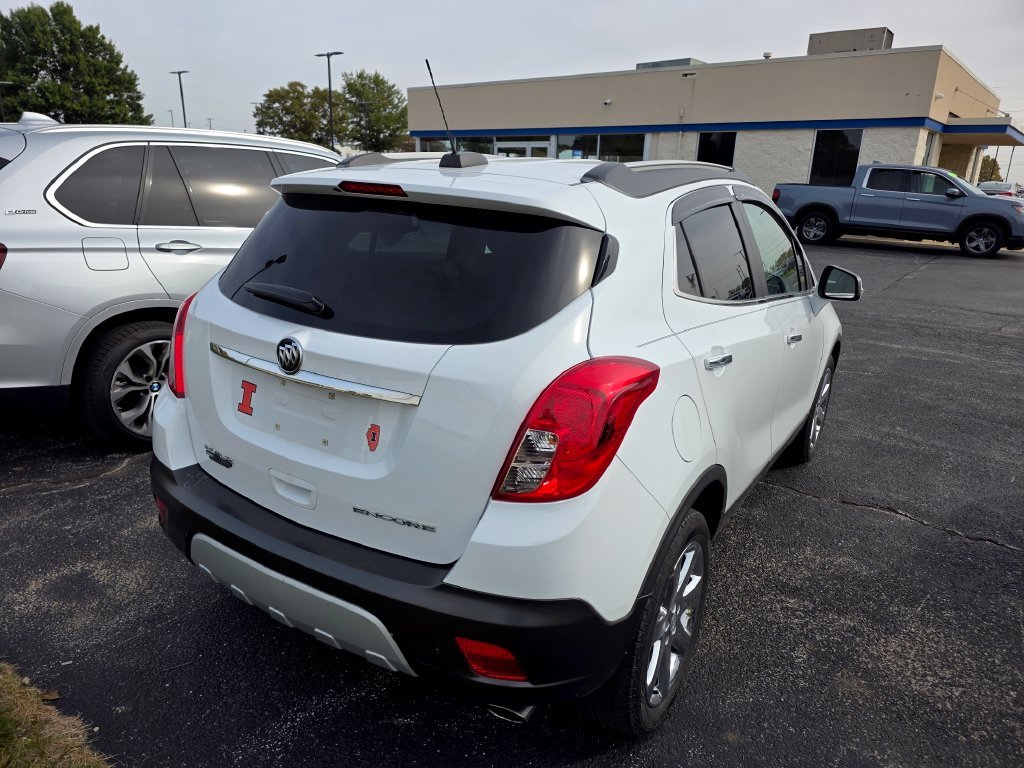Used 2016 Summit White Buick Leather image 4