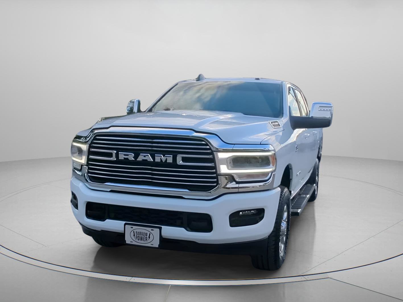 Certified Used 2024 Bright White Clearcoat Ram Laramie Crew Cab Pickup image 8