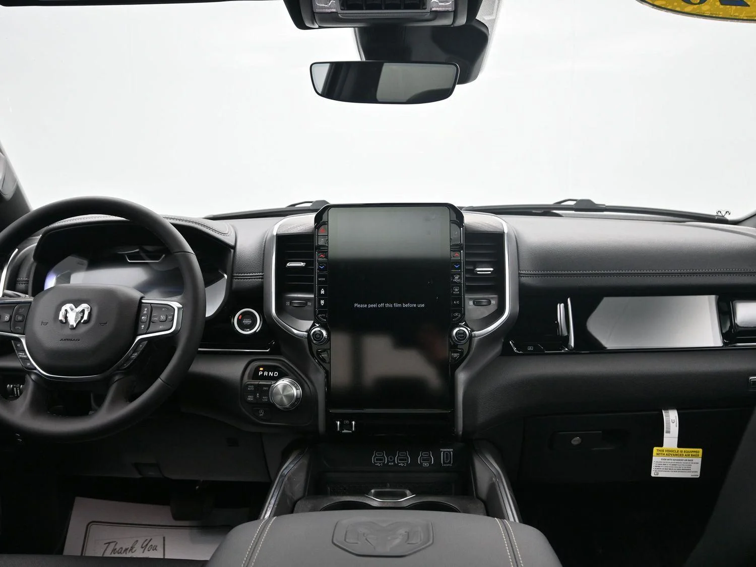 New 2026 Ivory White Tri-Coat Pearl-Coat Exterior Paint RAM Laramie image 16