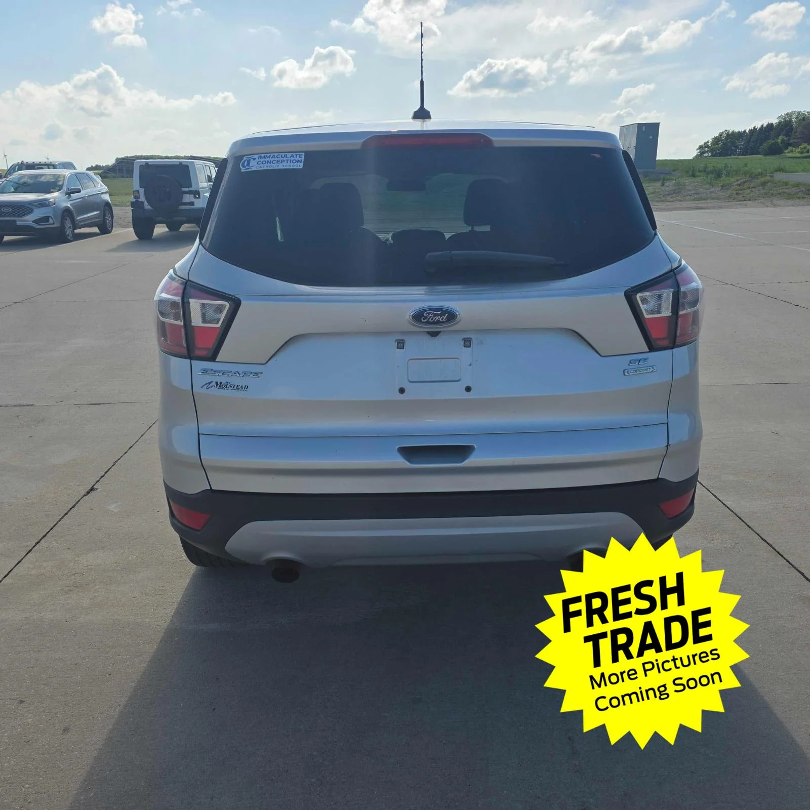Used 2017 Ingot Silver Ford SE image 8
