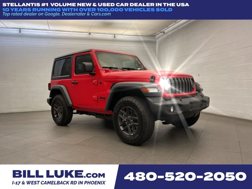 New 2026 Firecracker Red Clear-Coat Exterior Paint Jeep Sport image 1