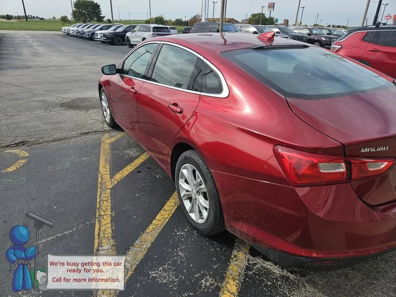 Used 2025 Radiant Red Tintcoat Chevrolet LT image 3