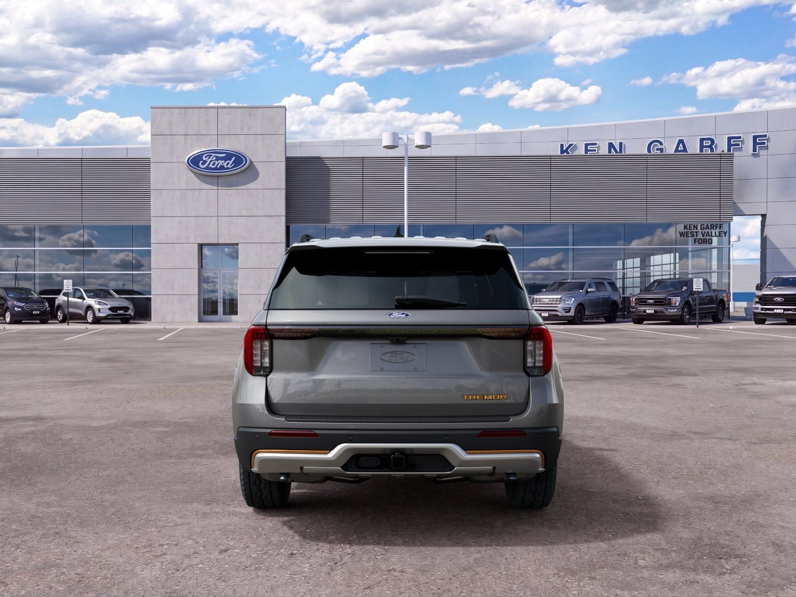 New 2027 Carbonized Gray Metallic Ford Tremor image 8