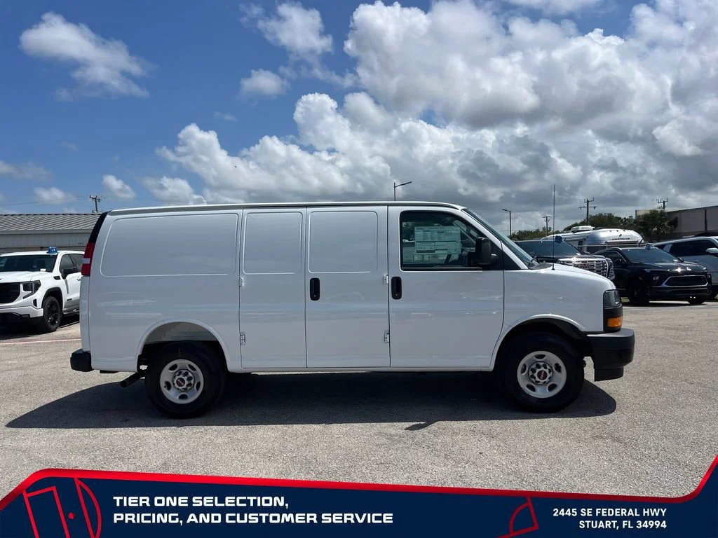 New 2026 Summit White GMC Work Van image 8