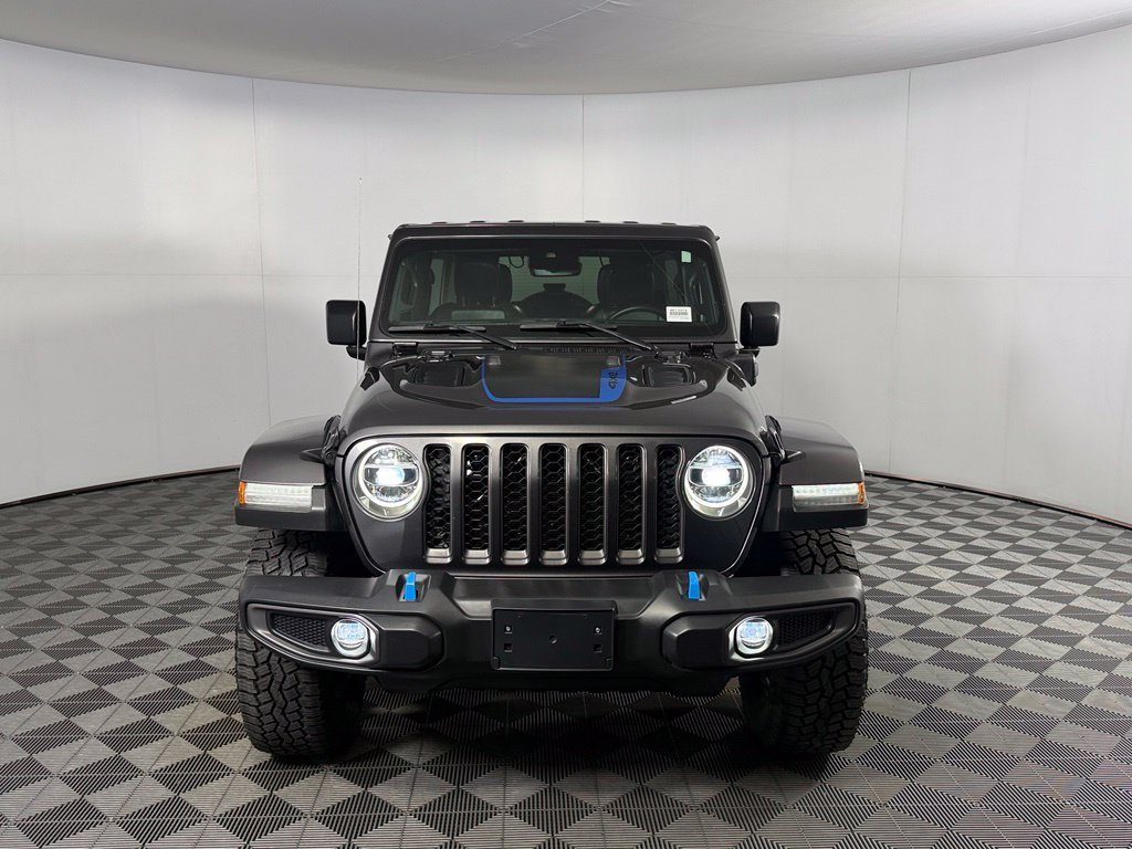 Certified Used 2022 Gray Jeep Unlimited Rubicon 4xe image 3