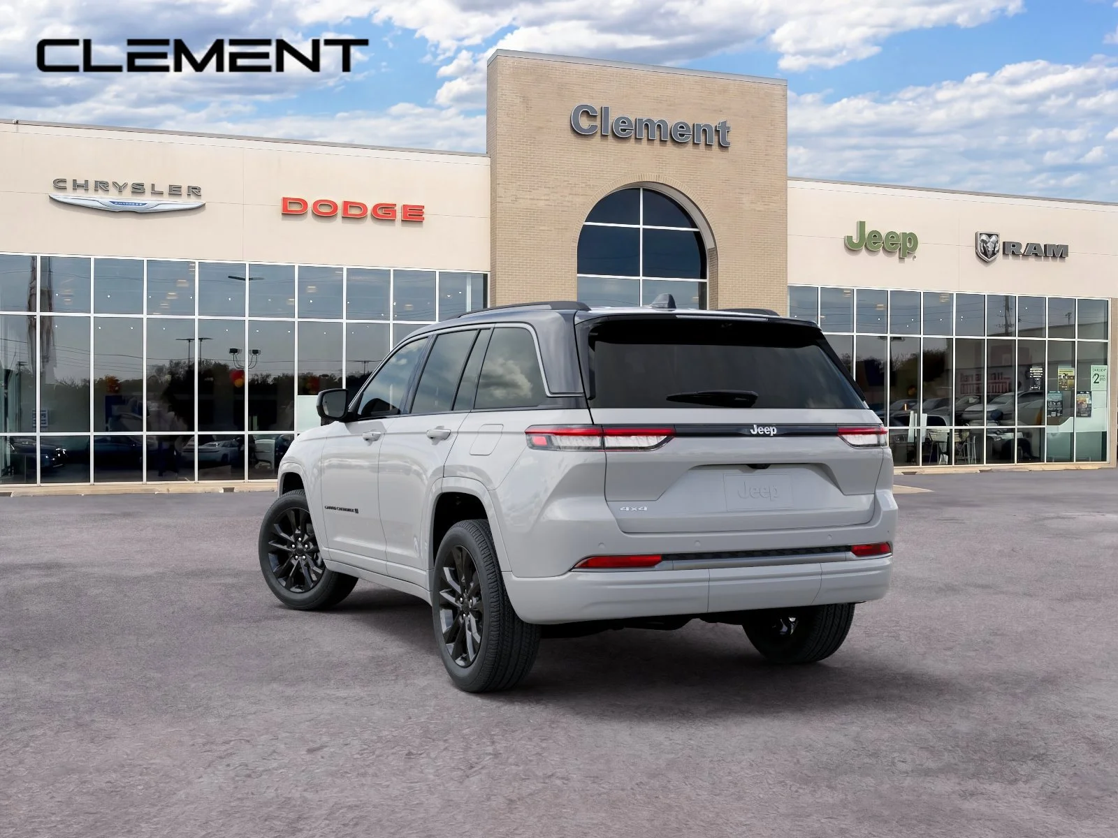 New 2026 Bright White Clear-Coat Exterior Paint Jeep Limited Reserve image 3