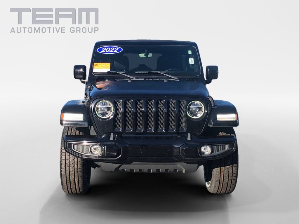 Used 2022 Black Jeep Unlimited Sahara High Altitude image 2