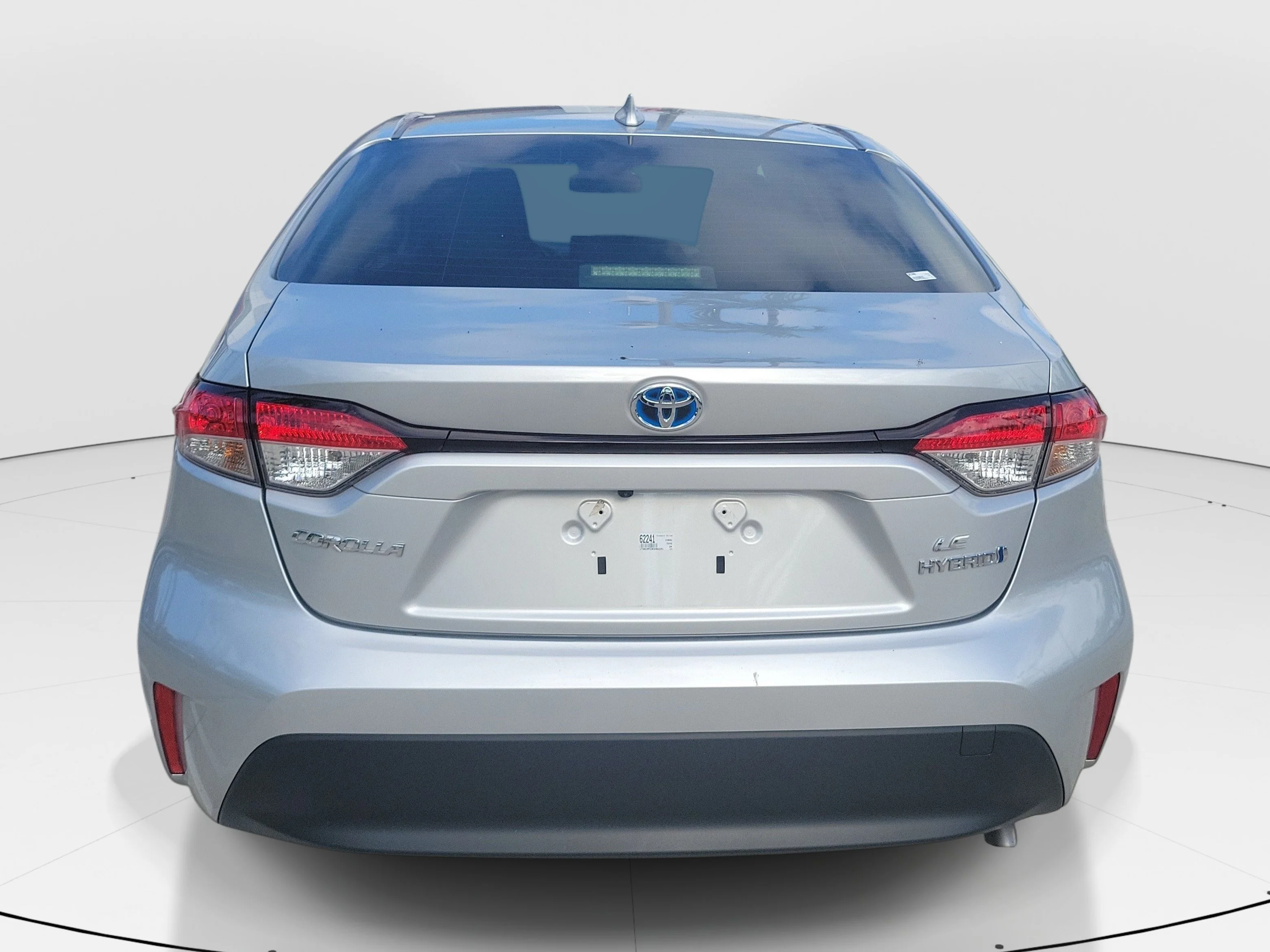 Certified Used 2024 Classic Silver Metallic Toyota Hybrid LE image 6