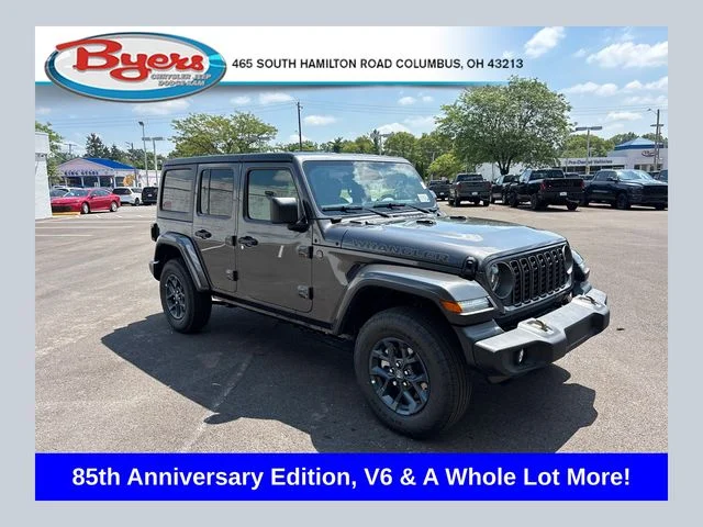 New 2026 Granite Crystal Metallic Clear-Coat Exterior Paint Jeep 85th Anniversary Edition image 1