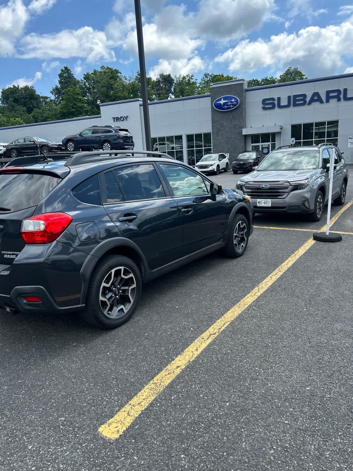 Used 2017 Dark Gray Metallic Subaru Premium image 3