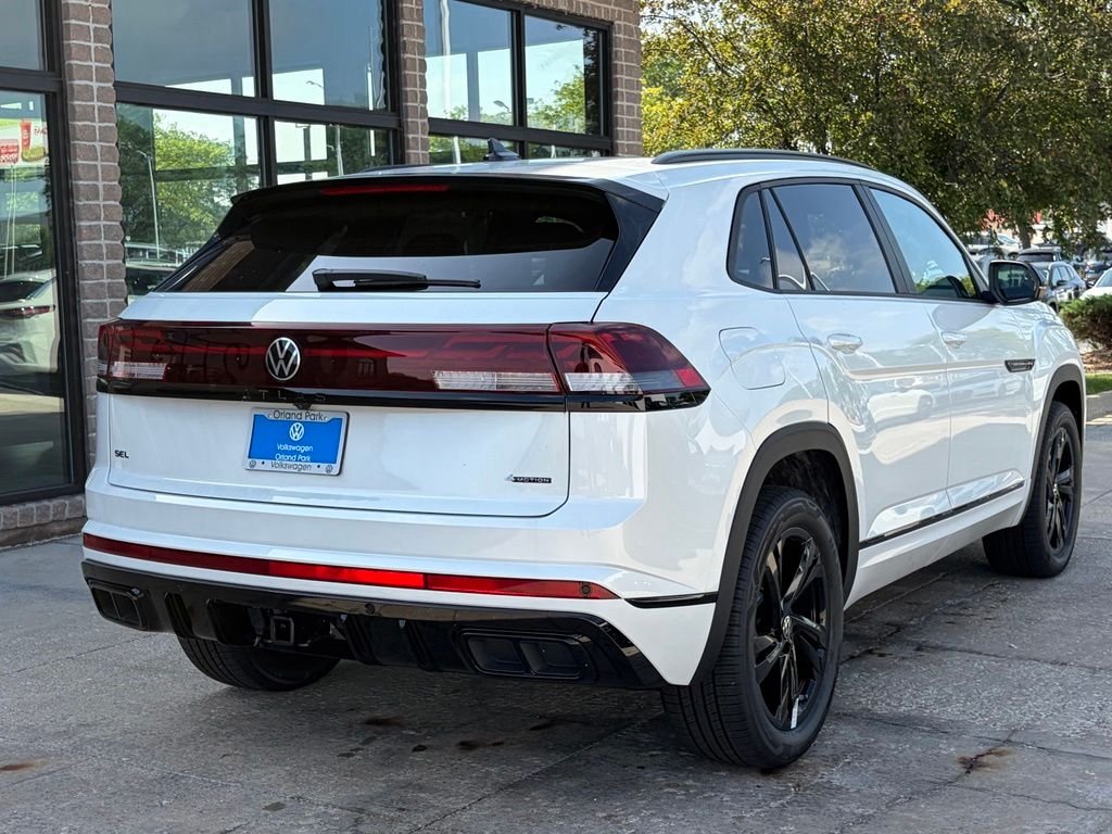 New 2026 Opal White Pearl Volkswagen SEL R-Line Black image 5