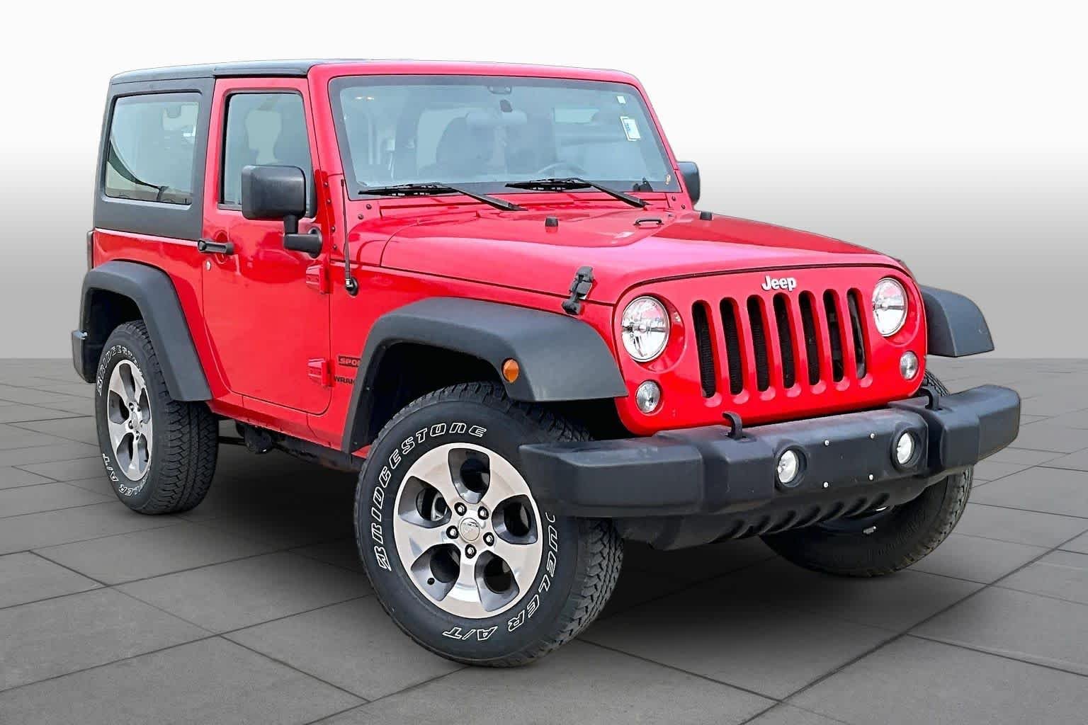 Used 2016 Firecracker Red Clearcoat Jeep Sport image 2