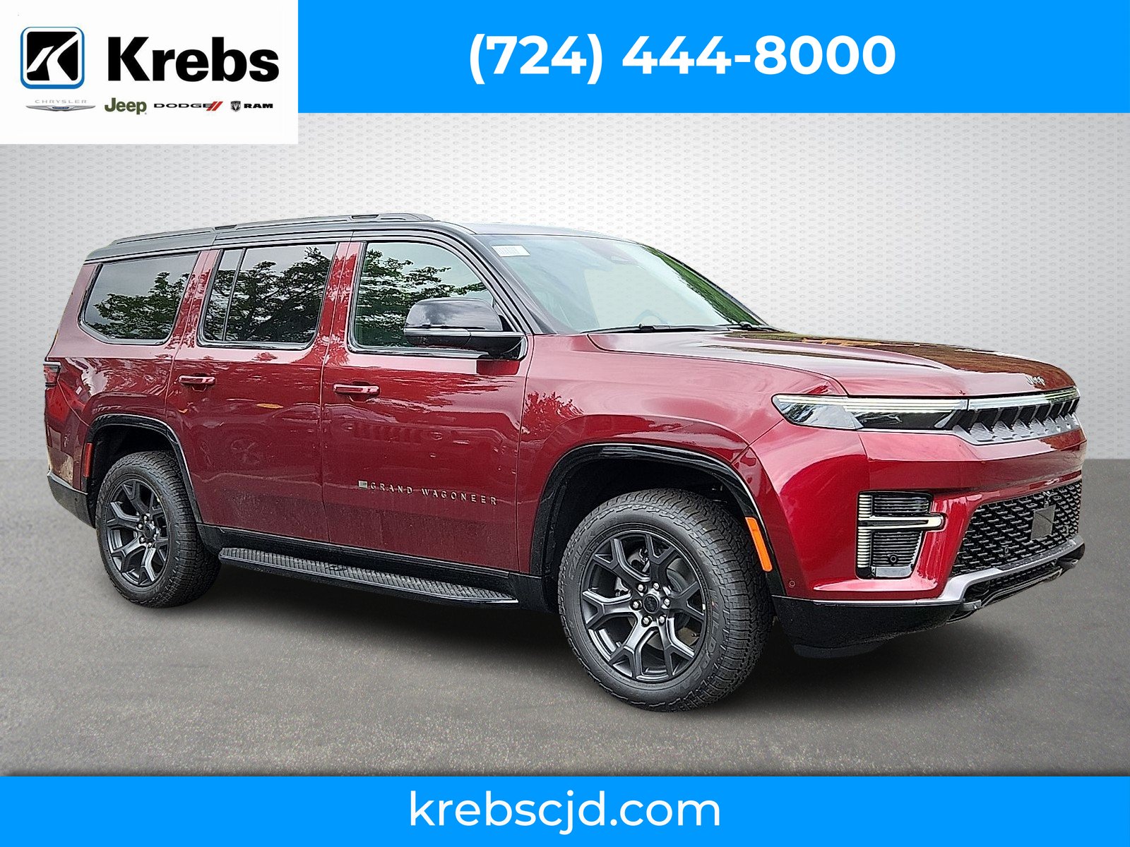 New 2026 Velvet Red Pearl-Coat Exterior Paint Jeep Upland 4x4 image 1
