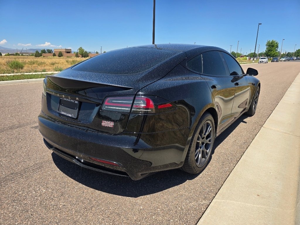 Used 2023 BLACK Tesla Plaid image 5