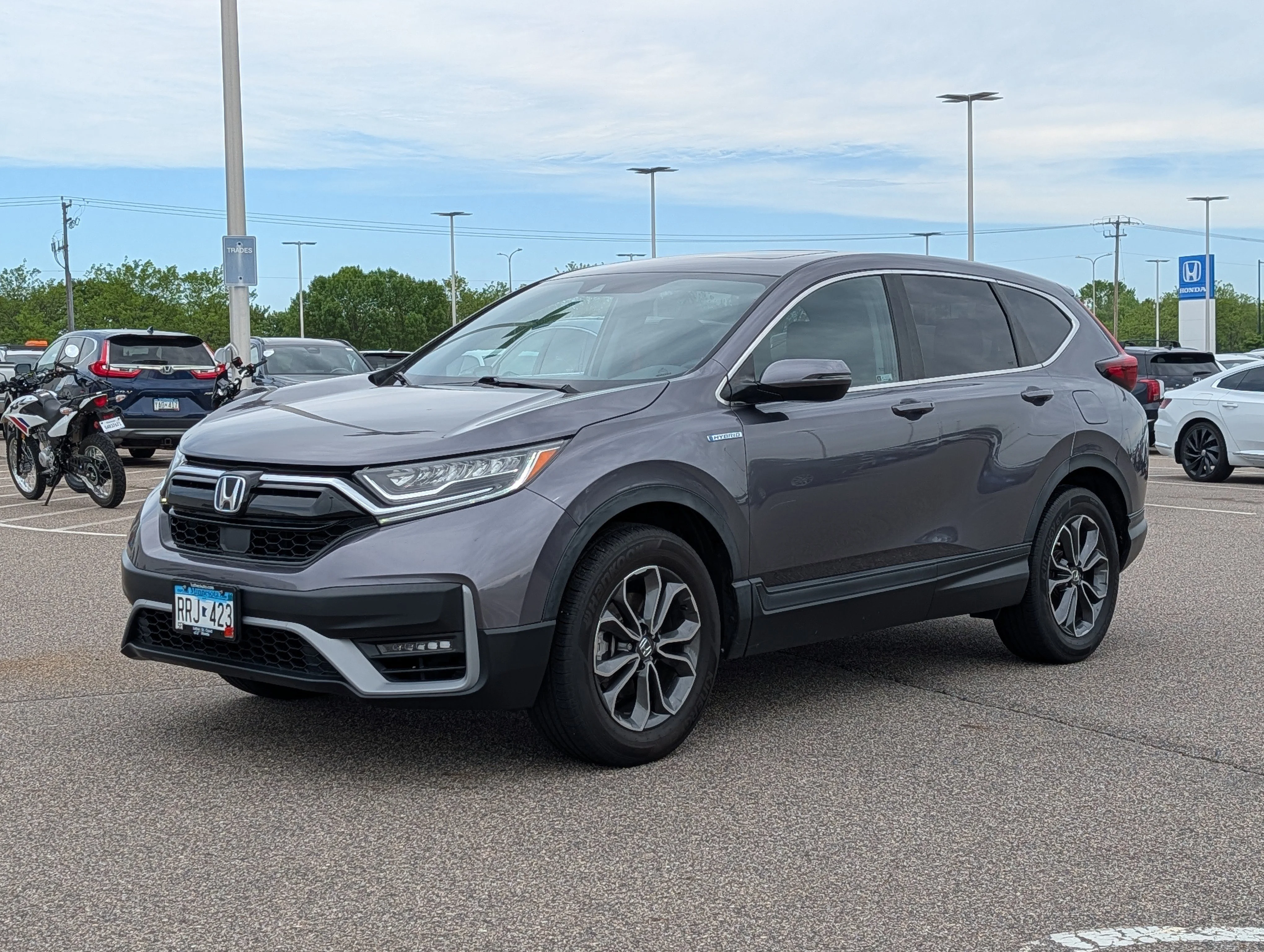 Used 2021 Honda CR-V EX with VIN 7FART6H5XME008085 for sale in Waite Park, Minnesota