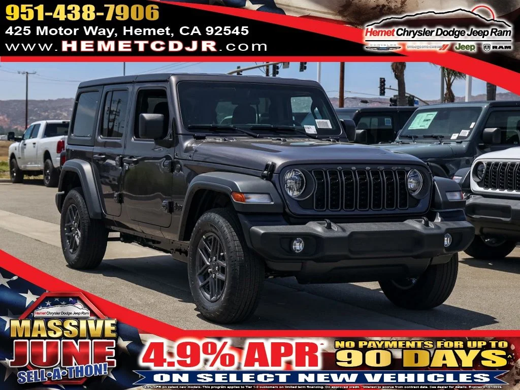 New 2026 Granite Crystal Metallic Clear-Coat Exterior Paint Jeep Sport image 1