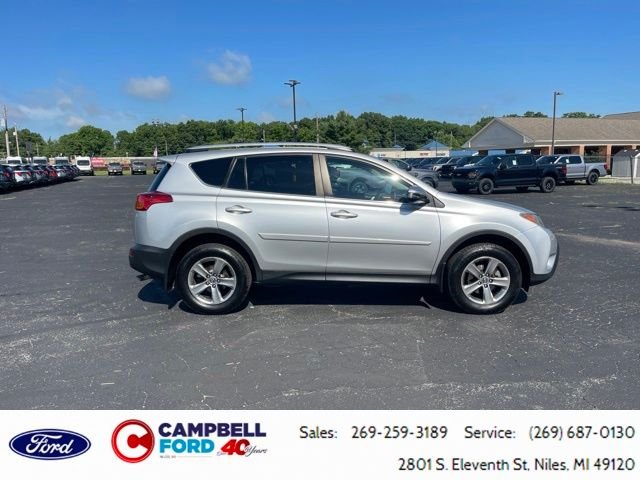 Used 2015 Toyota RAV4 XLE with VIN 2T3RFREV9FW270914 for sale in Niles, MI