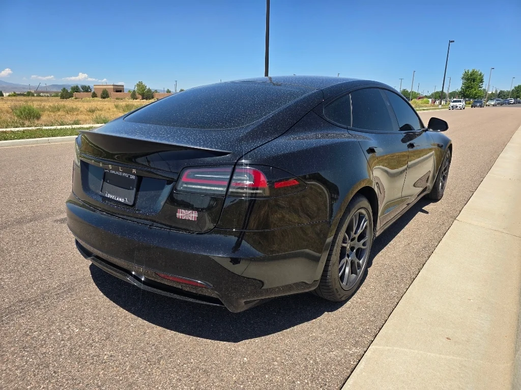 Used 2023 BLACK Tesla Plaid image 5