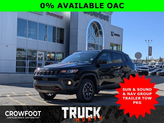 2026 Jeep Compass Trailhawk * Sun Sound & Nav Group Pano Roof Alpine Speakers