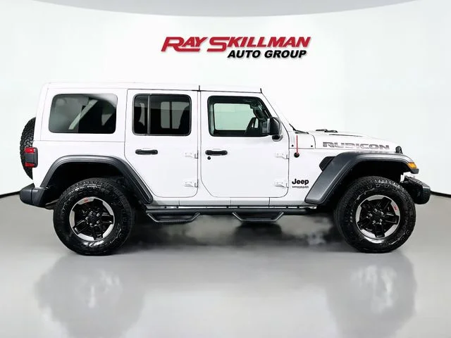 Used 2018 White Jeep Unlimited Rubicon image 8
