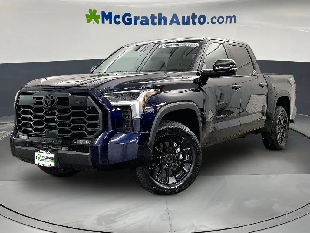 Used 2024 Blue Toyota Limited image 2