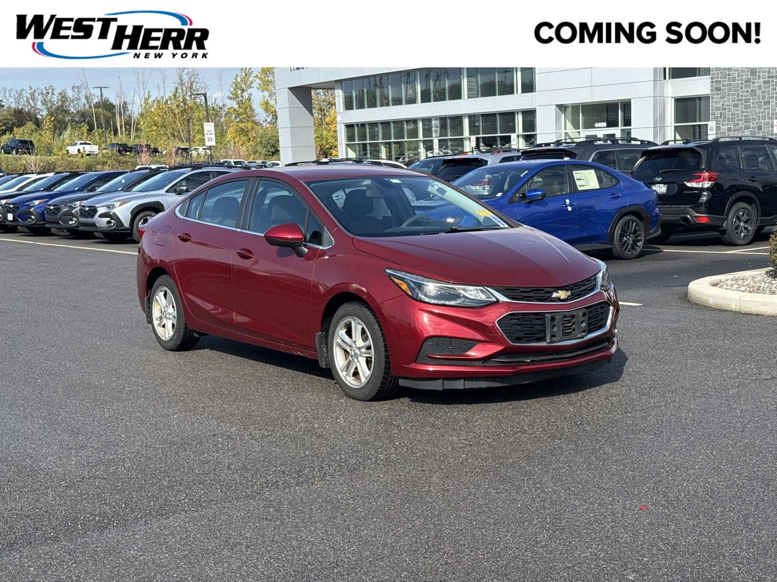 Used 2017 Cajun Red Tintcoat Chevrolet LT image 1