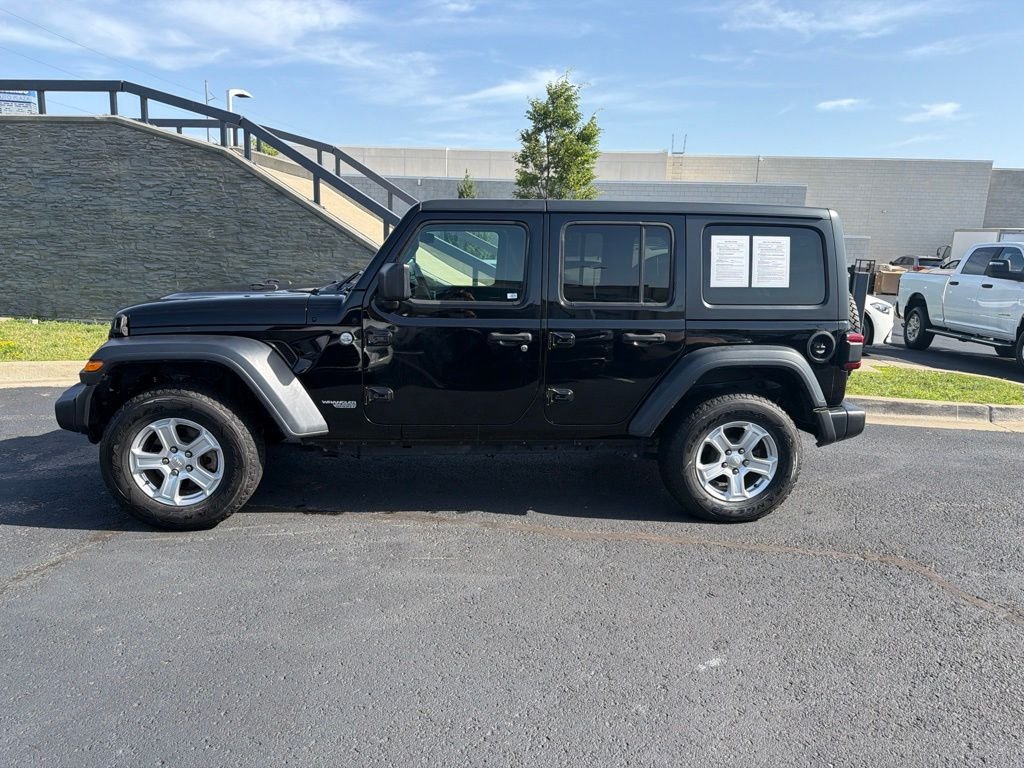 Used 2020 Black Jeep Unlimited Sport S image 4