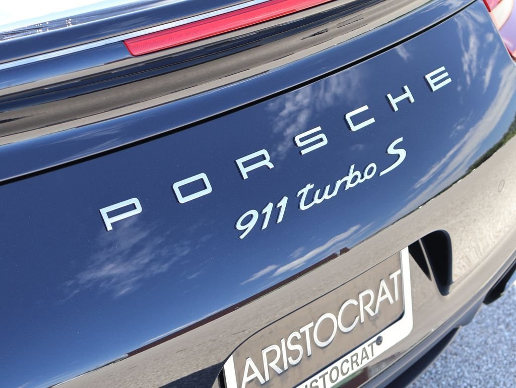 Used 2019 Jet Black Metallic Porsche Turbo S image 6
