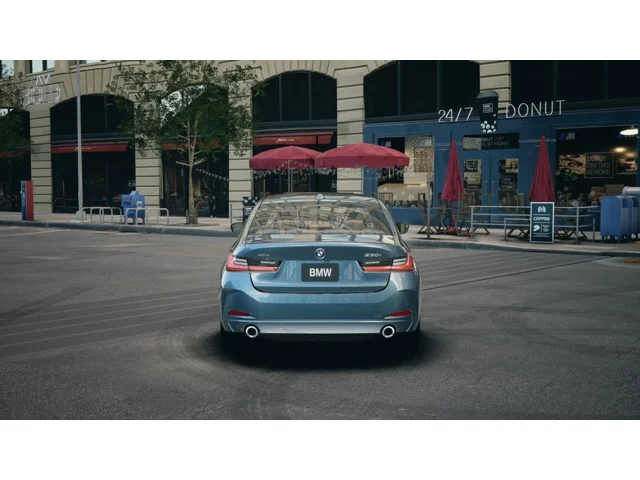 New 2026 Arctic Race Blue metallic BMW 330i image 5