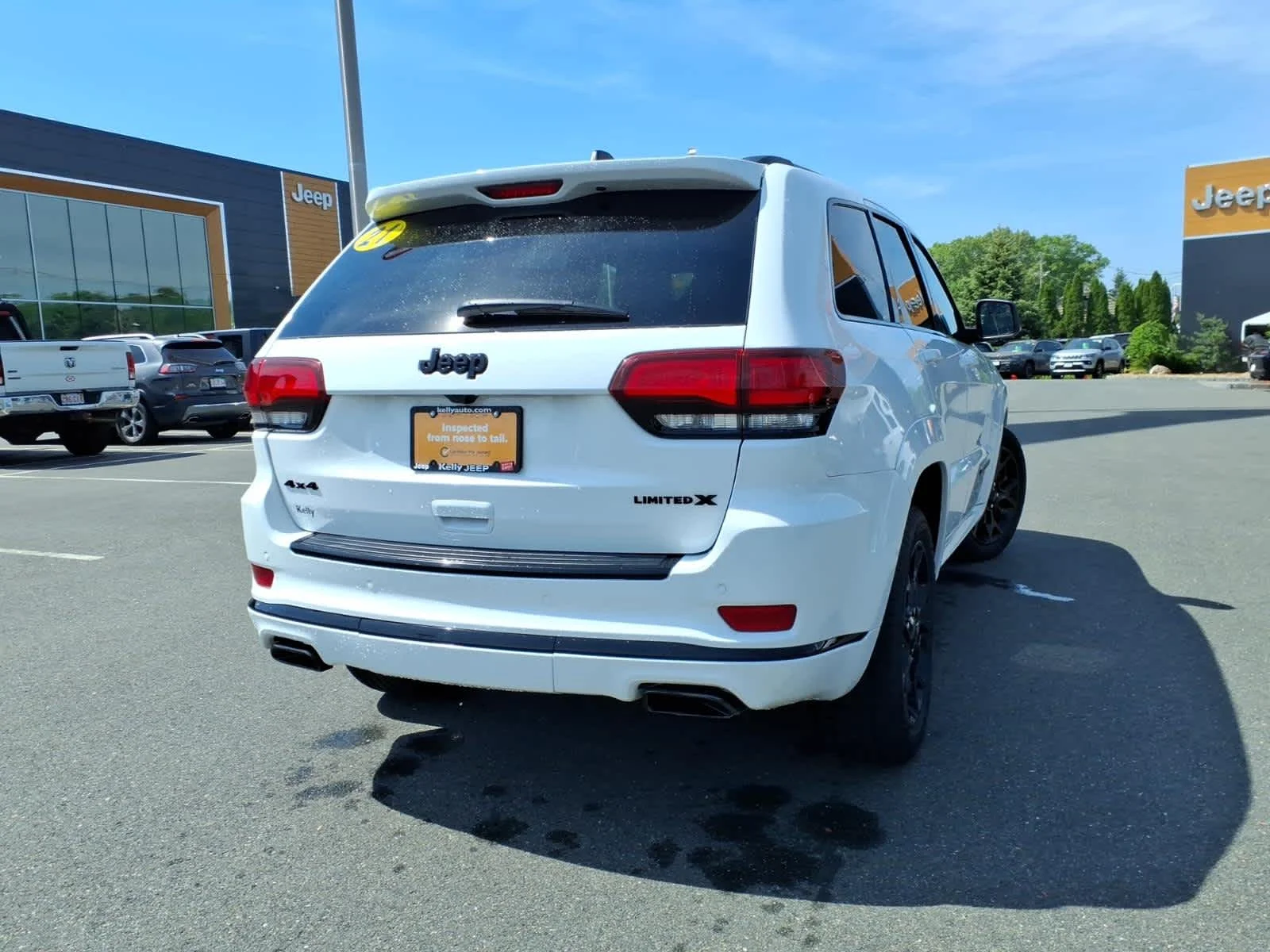 Certified Used 2021 Bright White Clear Coat Jeep Limited X image 8