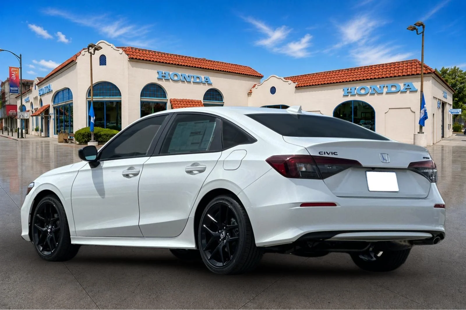 New 2026 PLATINUM WHITE Honda Sport image 6