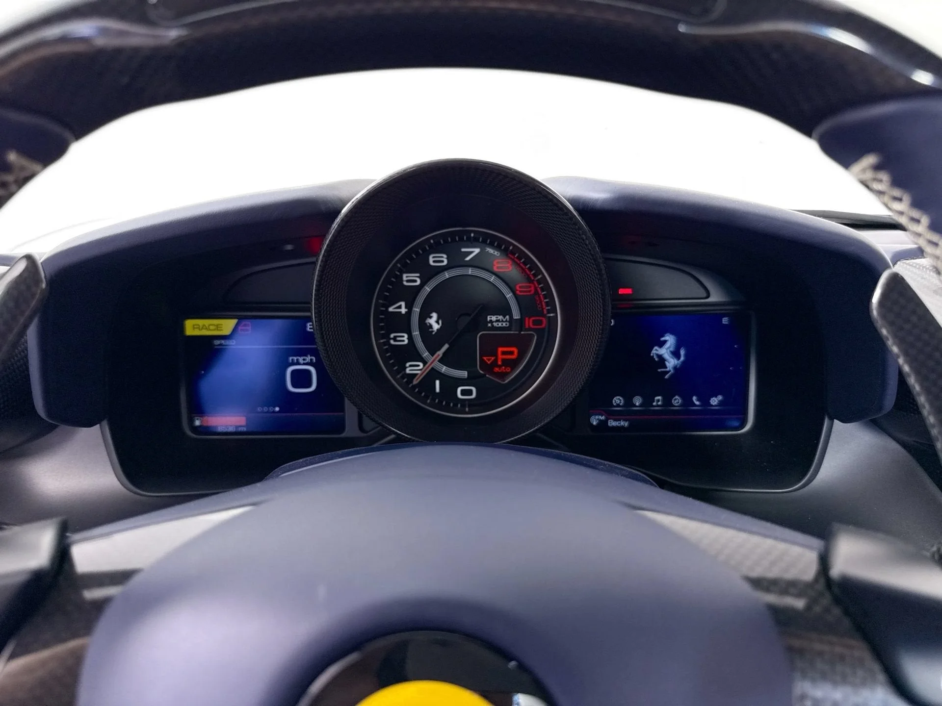Certified Used 2022 Bianco Cervino Ferrari Base image 11