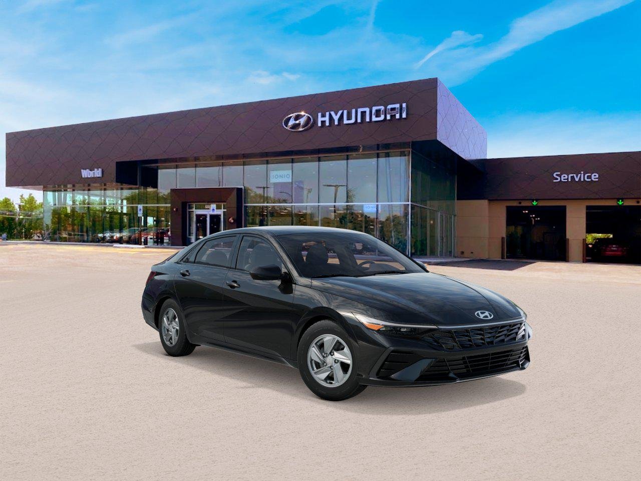 New 2026 Abyss Black Hyundai SE image 2