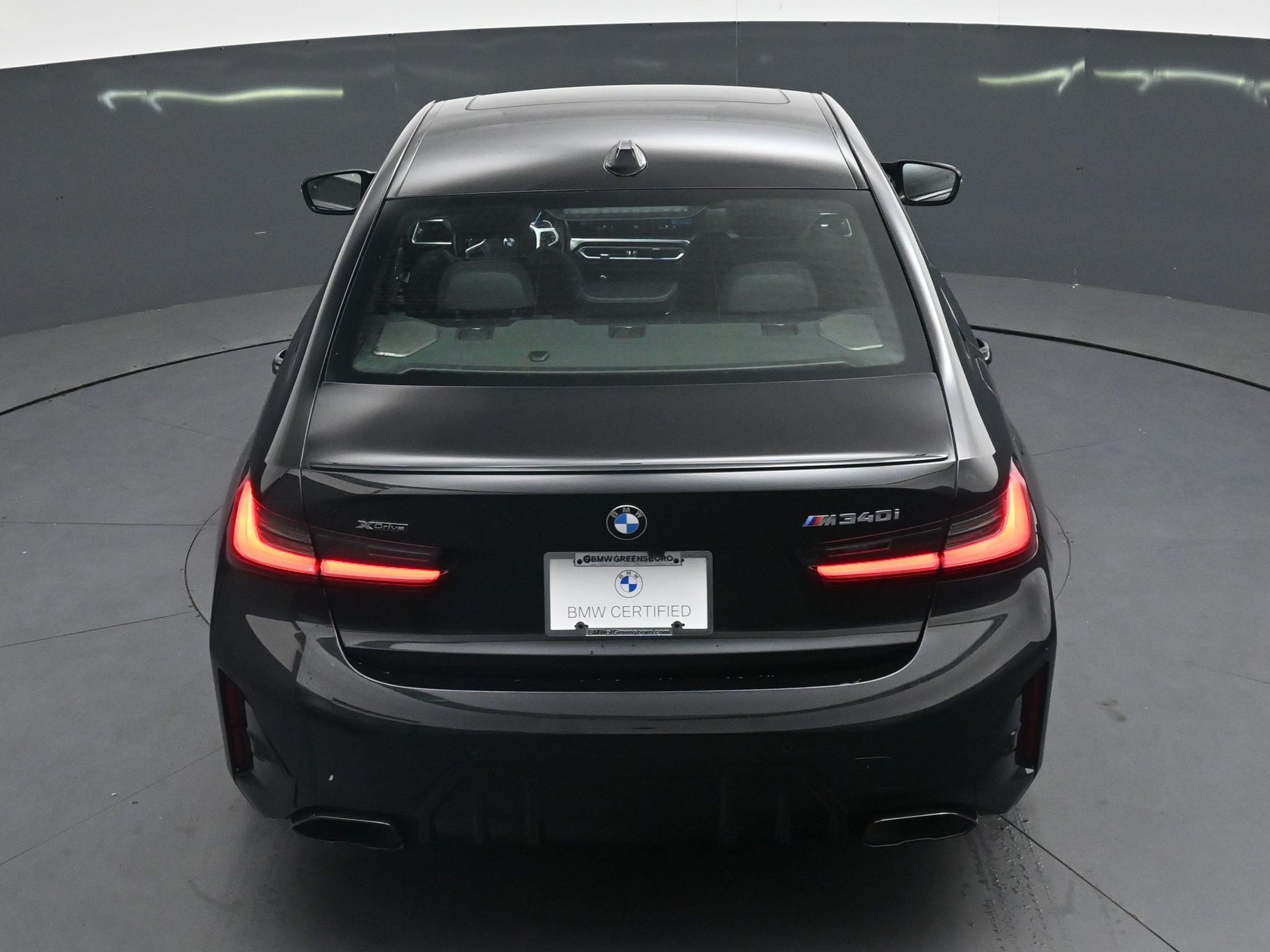 Certified Used 2023 Black Sapphire Metallic BMW M340i xDrive image 24