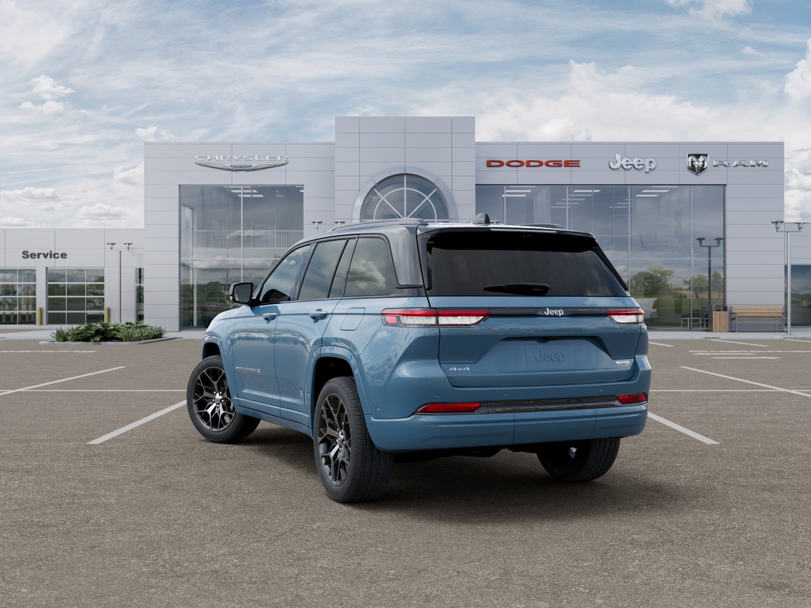 New 2026 Steel Blue Exterior Paint Jeep Summit image 3