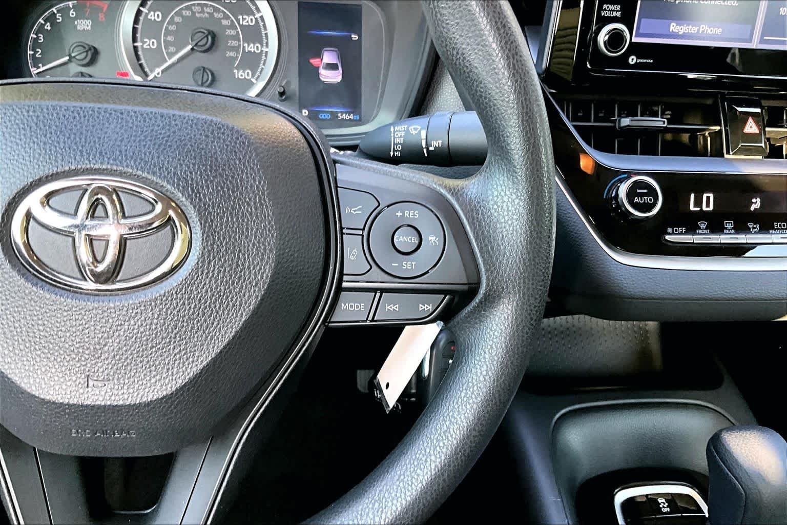 Used 2022 Black Sand Pearl Toyota LE image 25