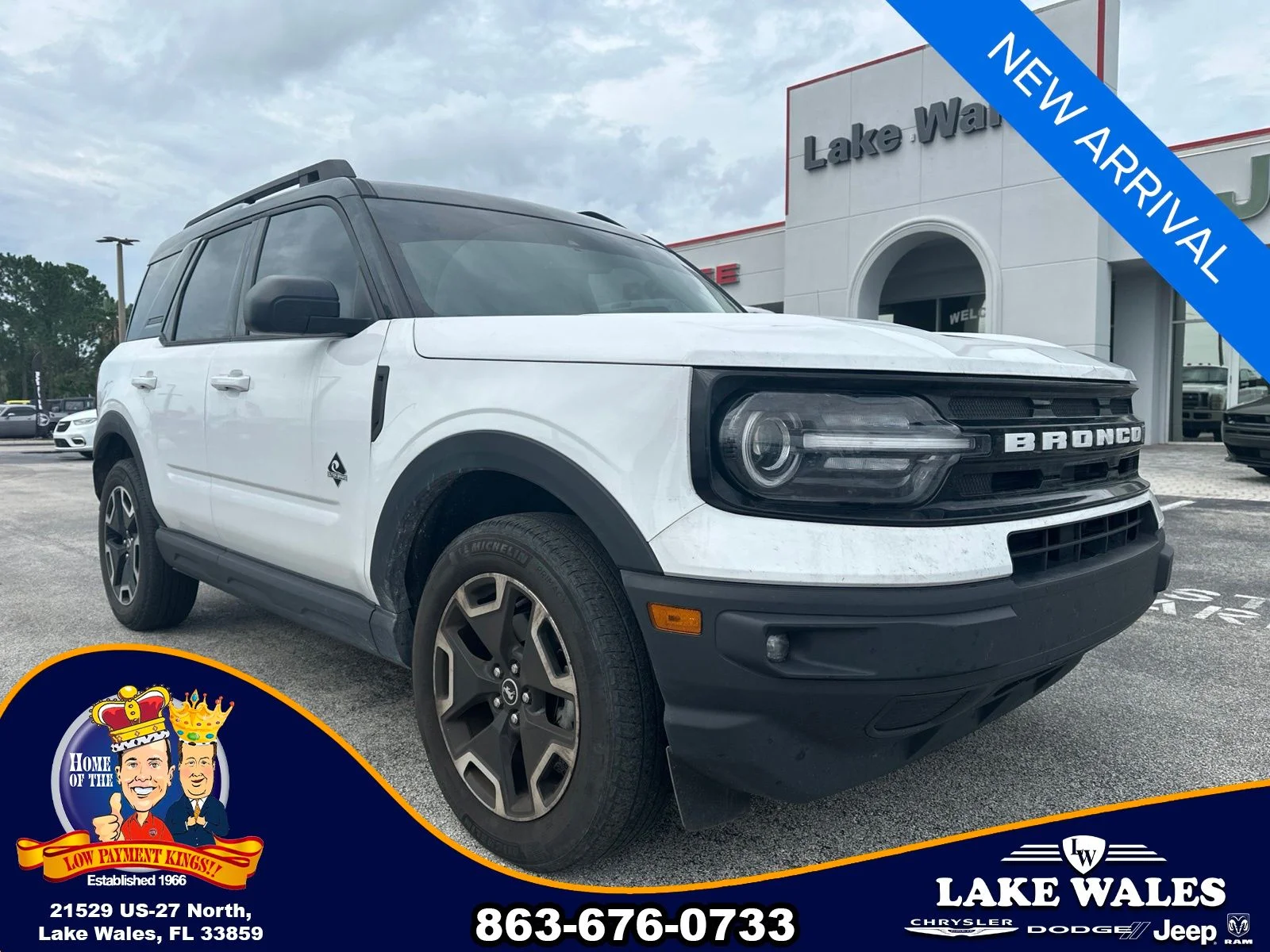 Used 2024 White Ford Outer Banks image 1